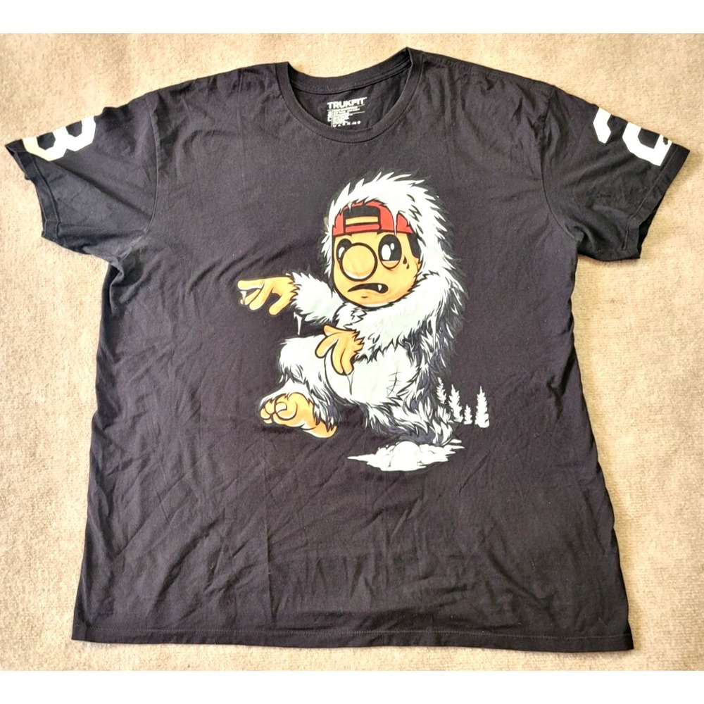 Vintage Y2K Trukfit Shirt‎ Men's 2XL Skateboarding Graphic Rap Hip Hop Lil Wayne